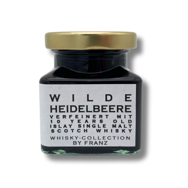 Wilde Heidelbeere mit 10 y.o. Islay Whisky (150g)