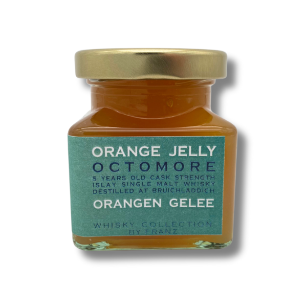 Orangen-Gelee mit Octomore Islay Whisky (150g)